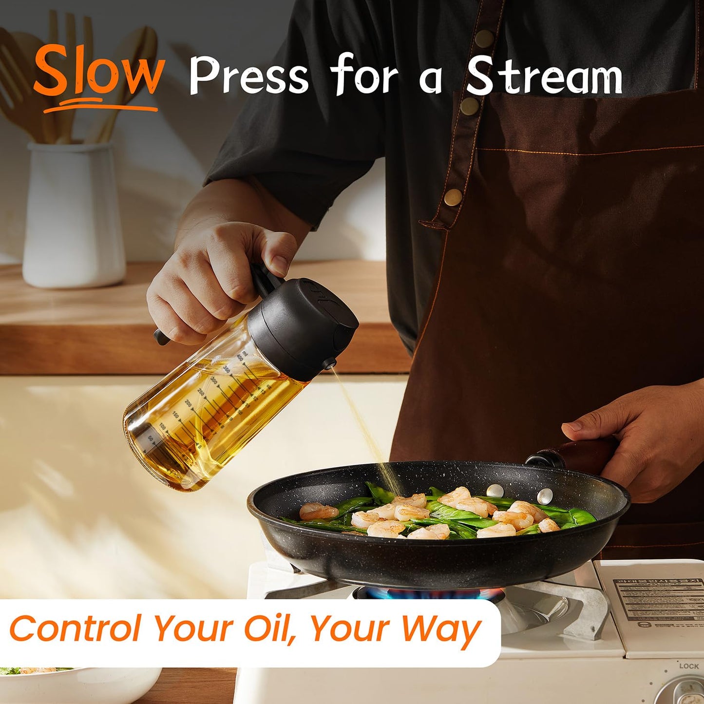 TrendPlain Pulverizador Aceite Cocina